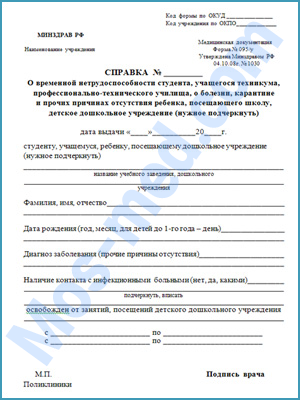 Купить медицинскую справку о болезни в университет в Зеленограде